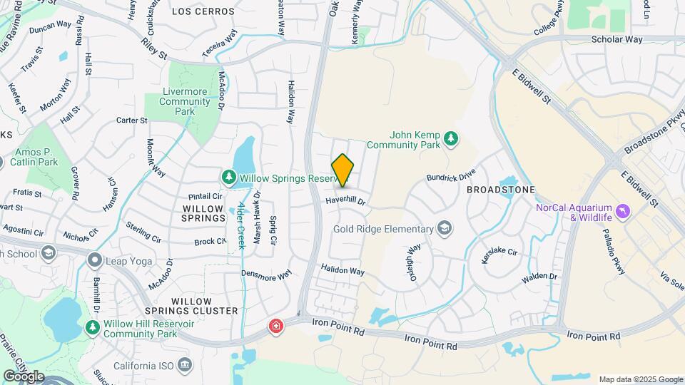 2253 Clapton Way Map and Location Details