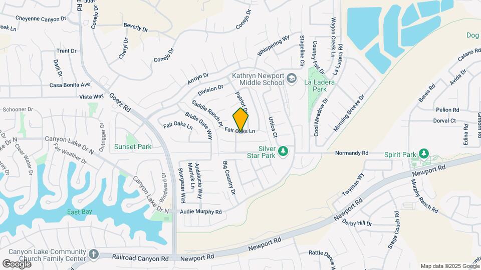 24603 Fair Oaks Ln Map and Location Details