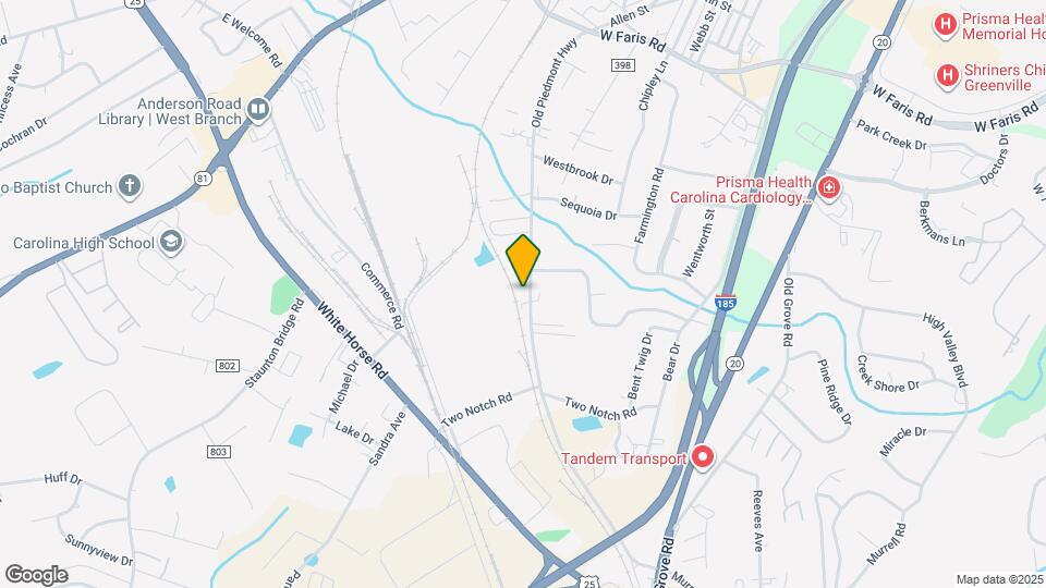 506 Old Piedmont Hwy Map and Location Details