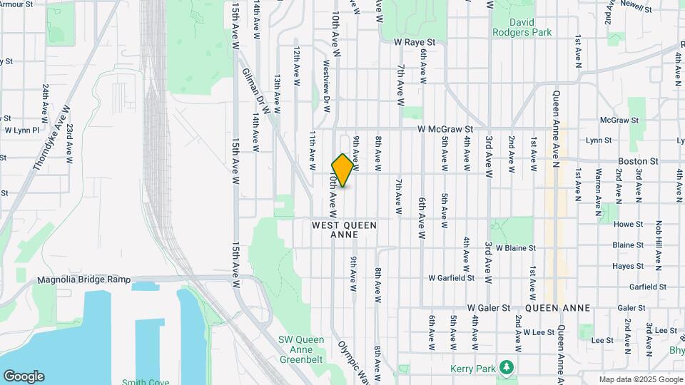 1936 10th Ave W Map and Location Details