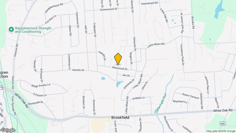 1703 Sherwood Dr Map and Location Details