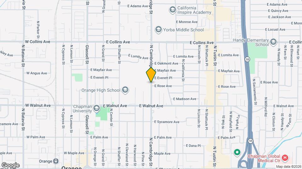 622 N Cambridge St Map and Location Details