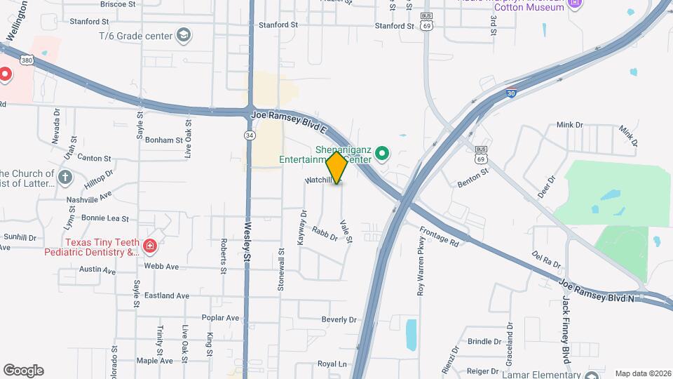 5302 Vale St Map and Location Details