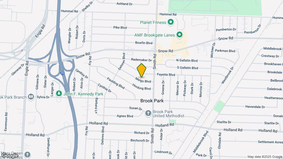 15438 Meigs Blvd Mapa y Detalles de la Ubicación