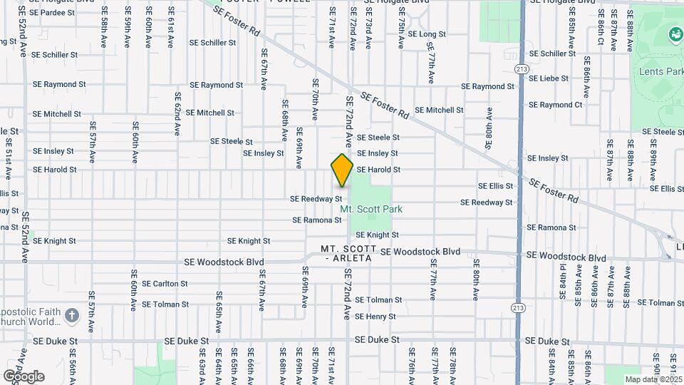 5629-5647 SE 72nd Ave Mapa y Detalles de la Ubicación