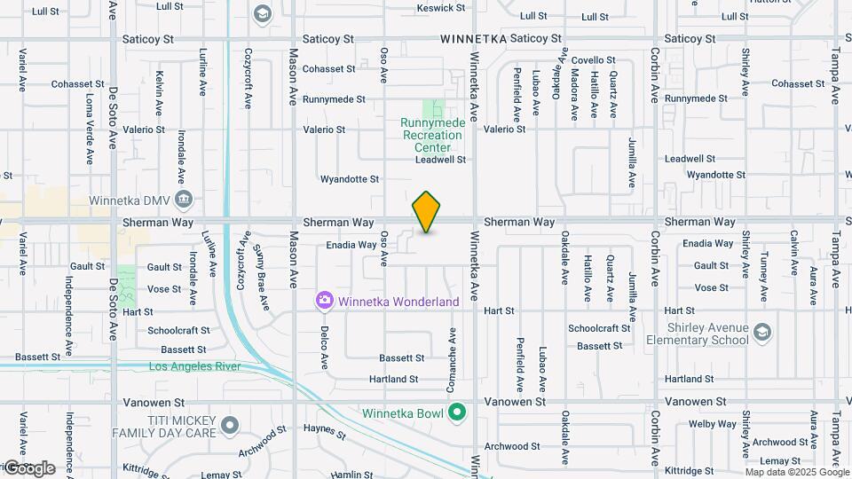20200 Sherman Way Map and Location Details