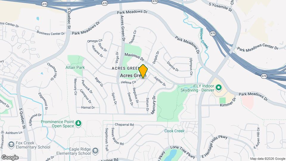 13285 Callisto Dr Map and Location Details