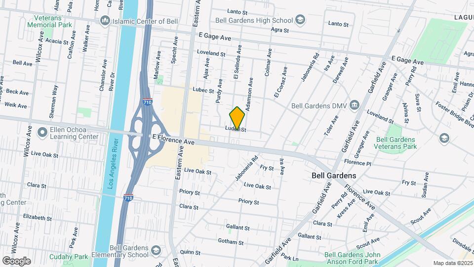 5914-5918 Ludell St Mapa y Detalles de la Ubicación