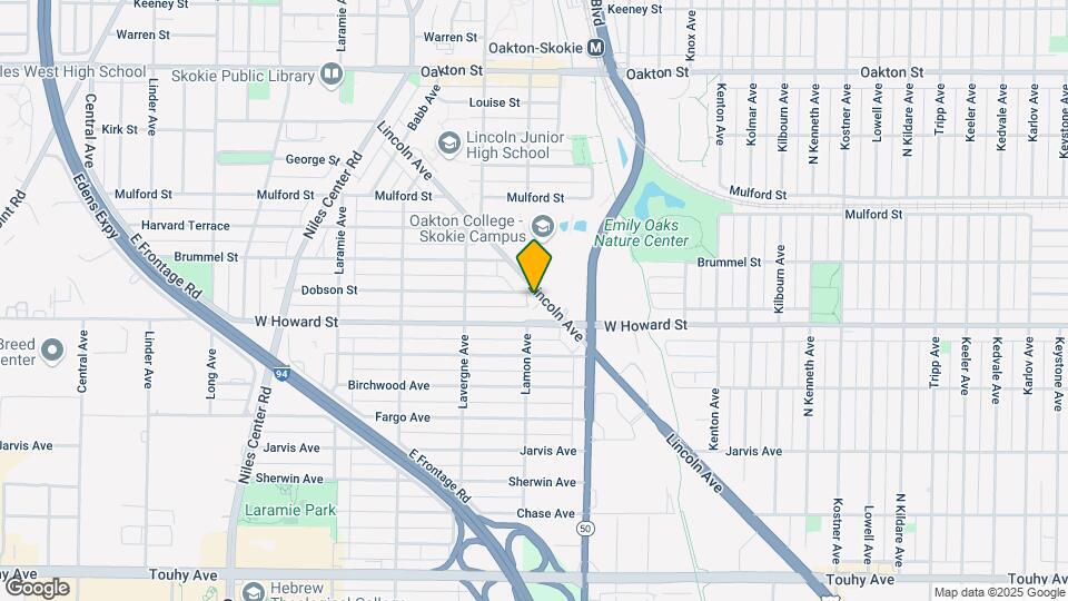 4853 Dobson St Map and Location Details