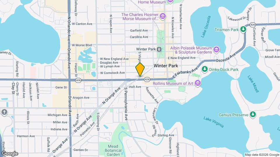 421 W Fairbanks Ave Map and Location Details