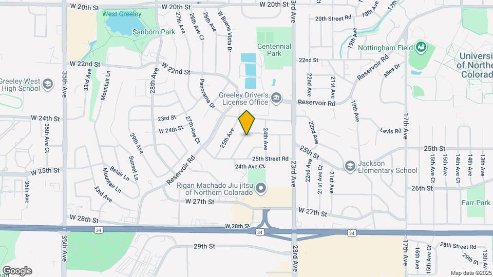 2428 W 24th Street Rd Map and Location Details
