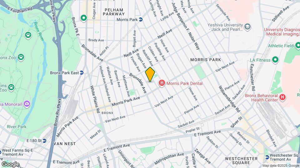 1822 Fowler Ave Map and Location Details