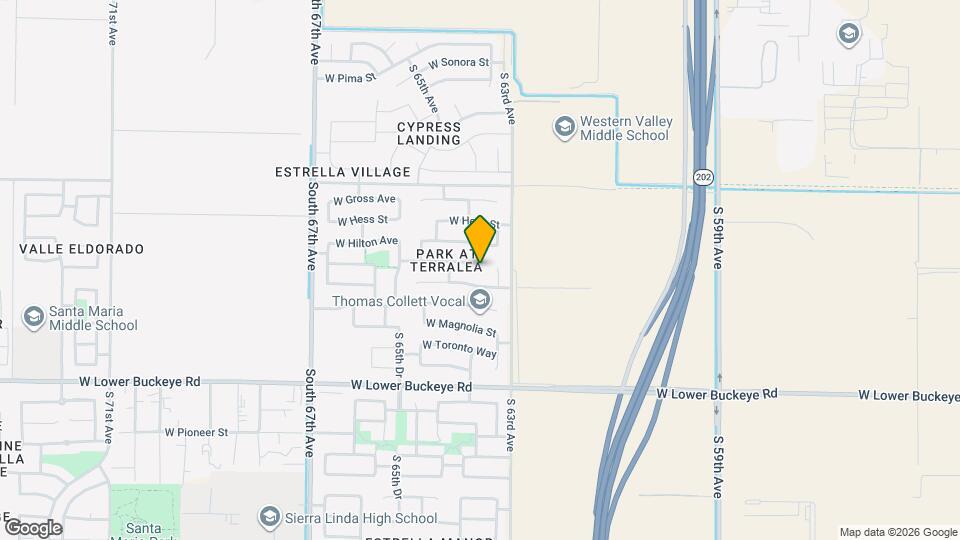 2237 S 63rd Ln Map and Location Details