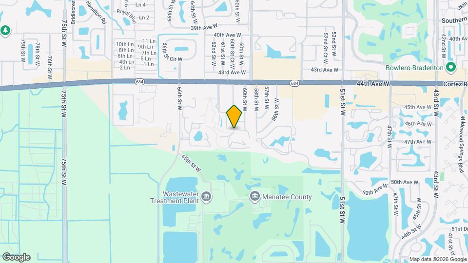 6028 Oak Creek Ln Map and Location Details