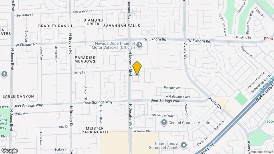 6933 Water Pipit St Mapa y Detalles de la Ubicación