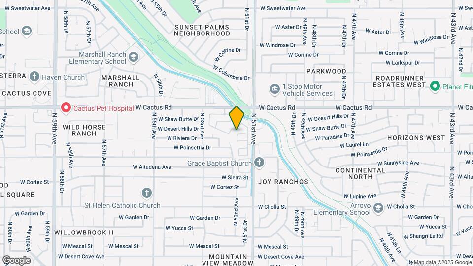 5174 W Laurel Ave Map and Location Details
