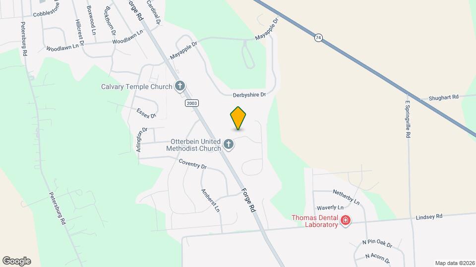 110 Fuller Way Map and Location Details