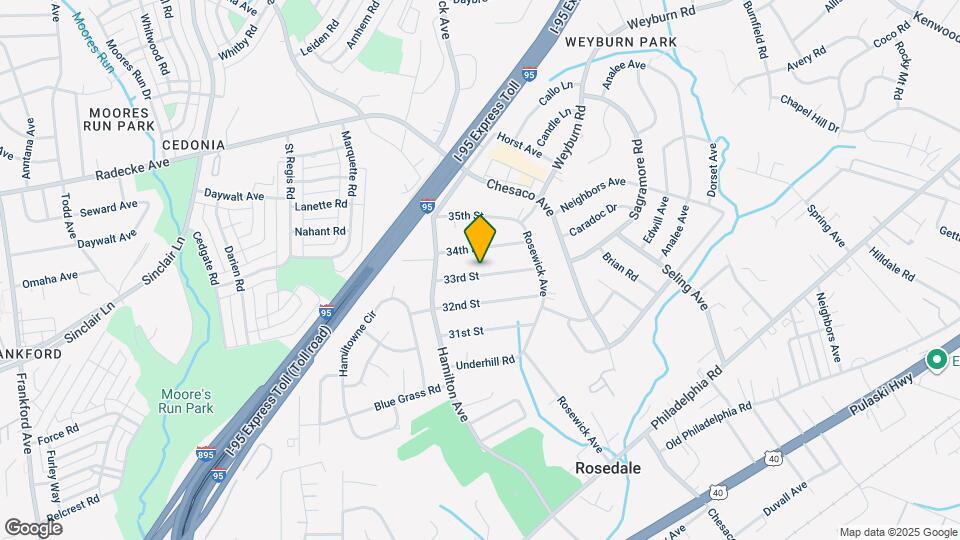 7920 33rd St Map and Location Details