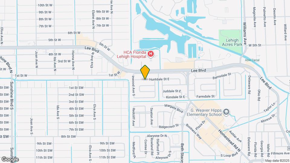 1512 Huntdale St E Map and Location Details