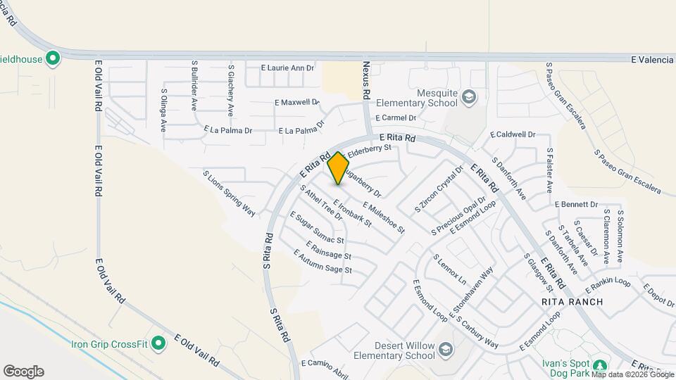 9078 E Muleshoe St Map and Location Details