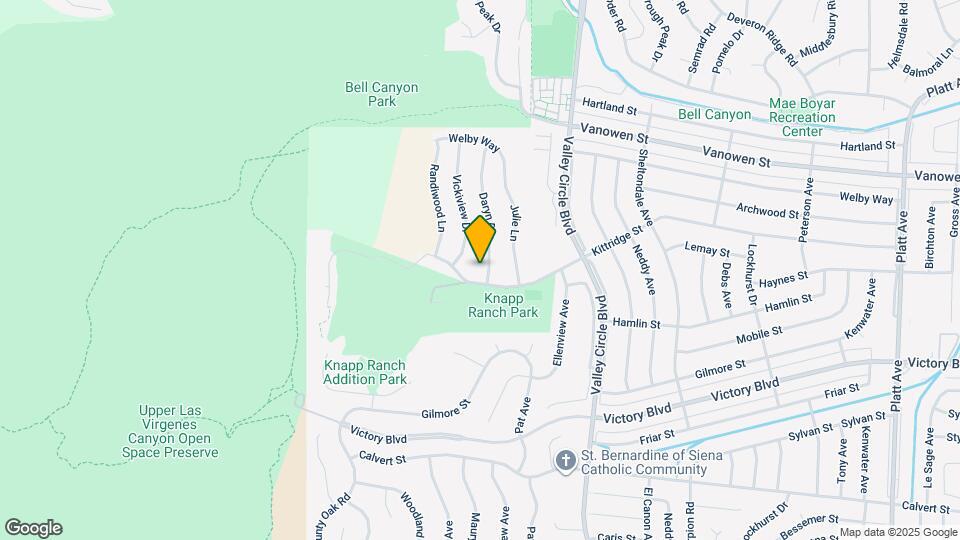 6619 Daryn Dr, Unit A Map and Location Details