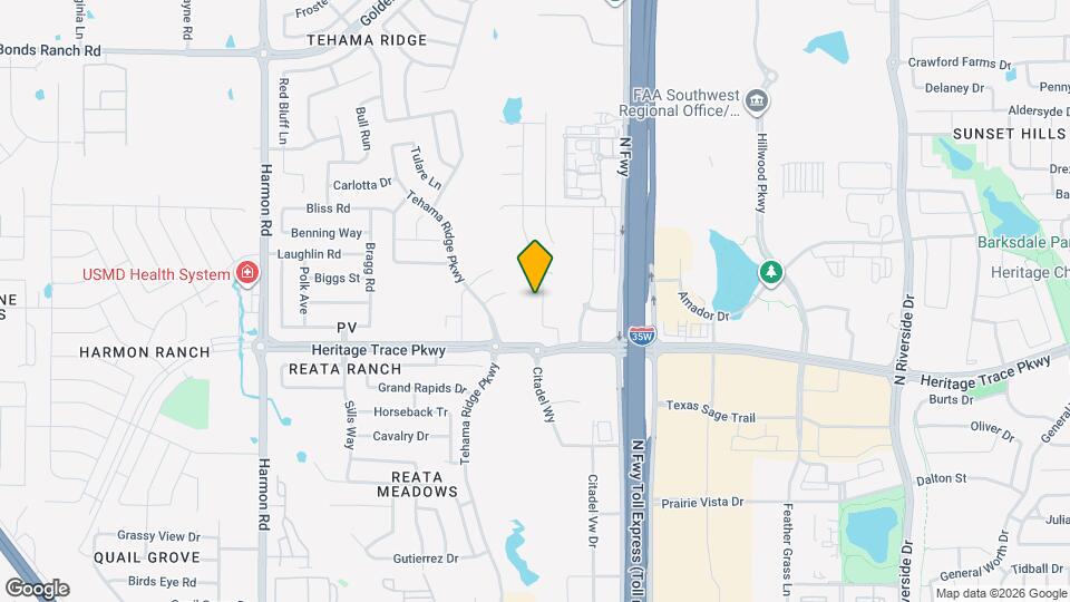 9653 Calaveras Rd Map and Location Details