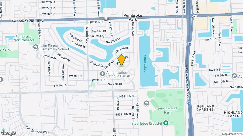 3350 SW 37th St Map and Location Details