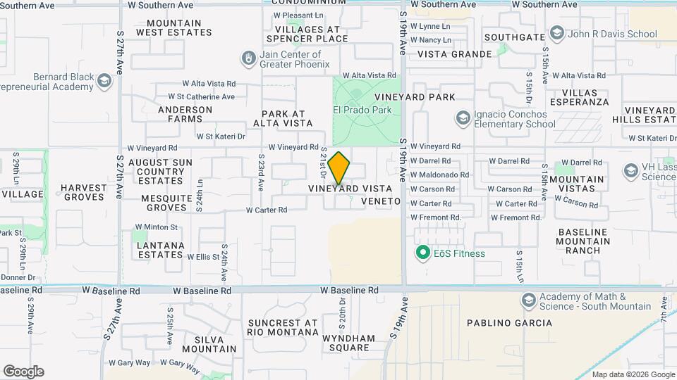 2030 W Carson Rd Map and Location Details