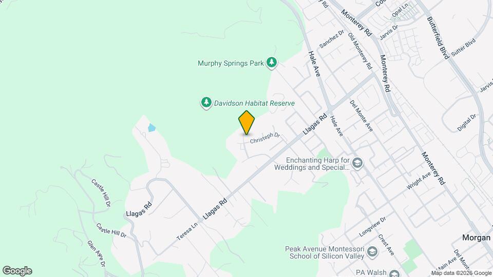 654 Llagas Vista Dr Map and Location Details