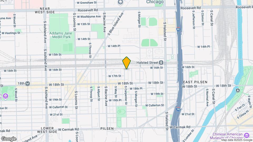 1061 W 16th St-Unit -202 Map and Location Details