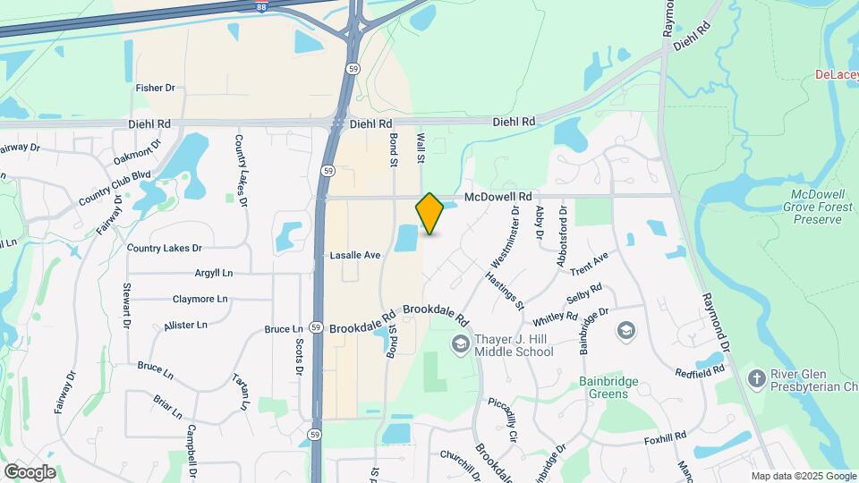 1541 Westminster Dr Map and Location Details