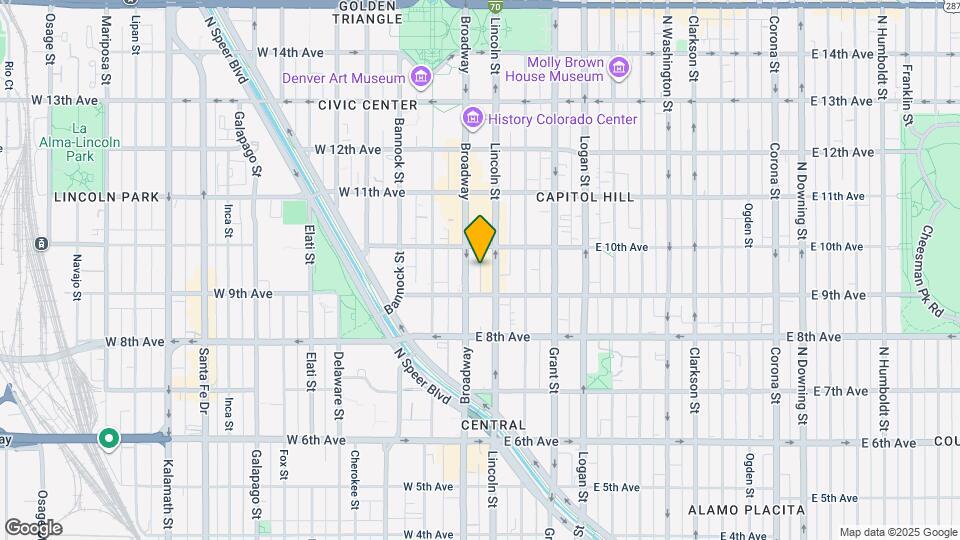 925 N Lincoln St, Unit 6H Mapa y Detalles de la Ubicación