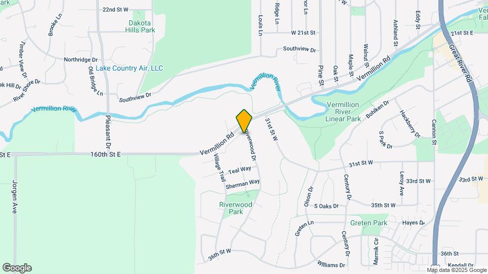 3000 Riverwood Dr Map and Location Details