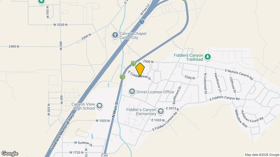 234 E Cobblecreek Dr Map and Location Details