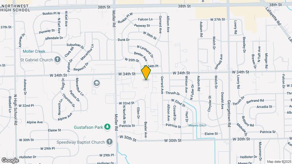 3336 Tara Ln Map and Location Details