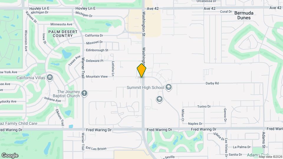 Villa Del Sol Map and Location Details