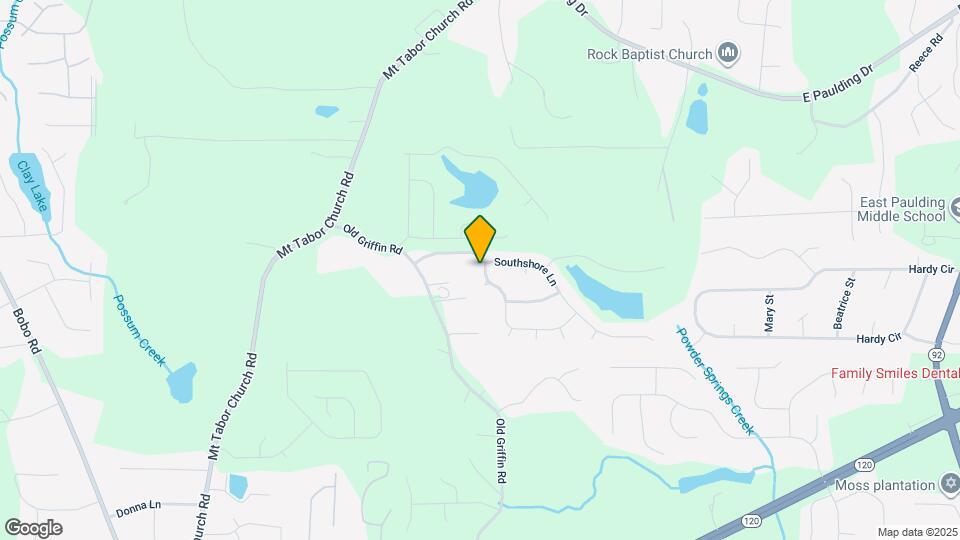 206 Brightwater Dr Map and Location Details