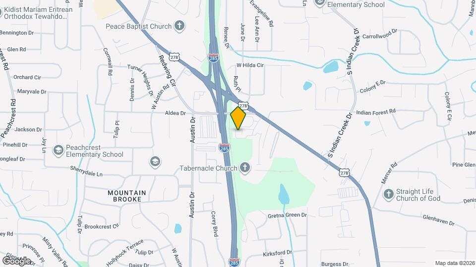 Ambling Grove Map and Location Details