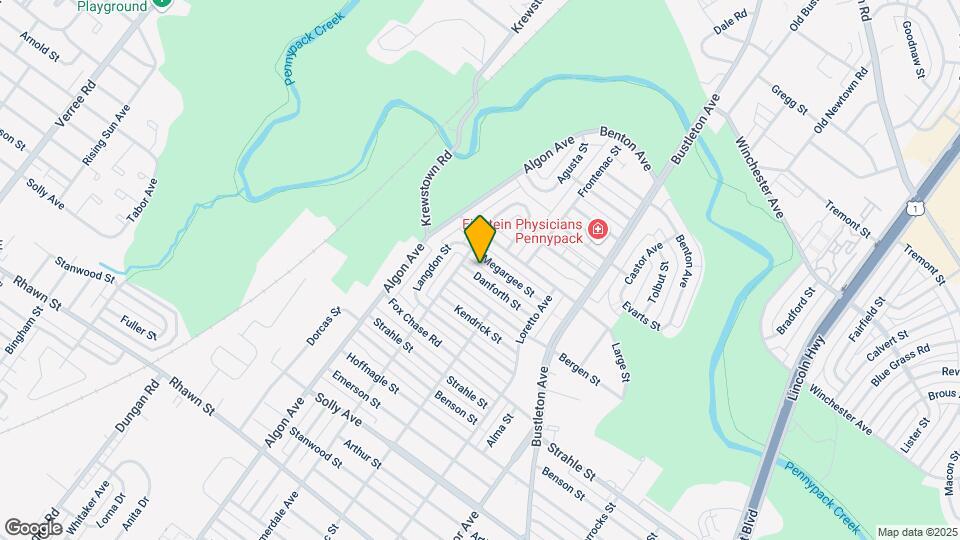 1717 Danforth St Map and Location Details