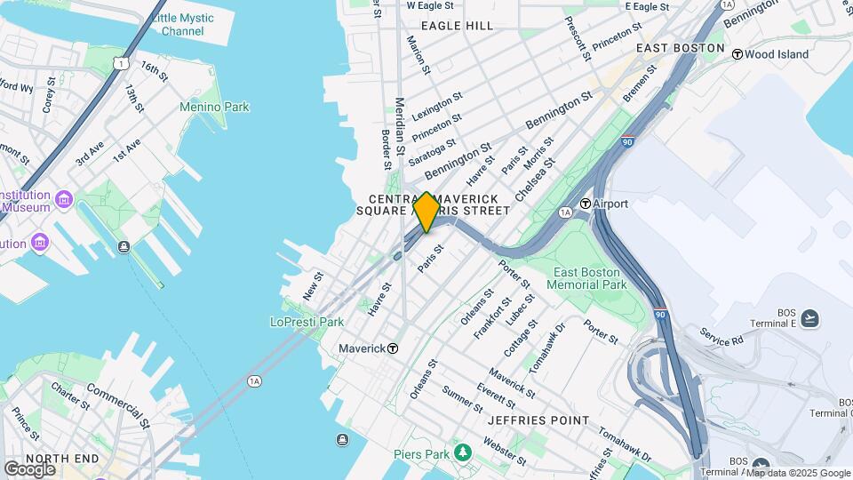 133 Havre St, Unit 1 Map and Location Details
