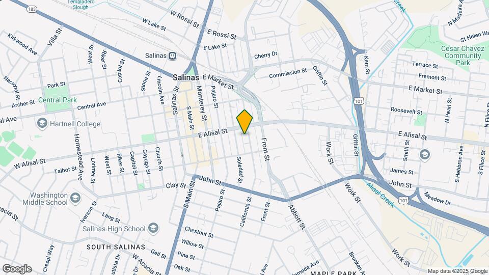 318 California St Mapa y Detalles de la Ubicación