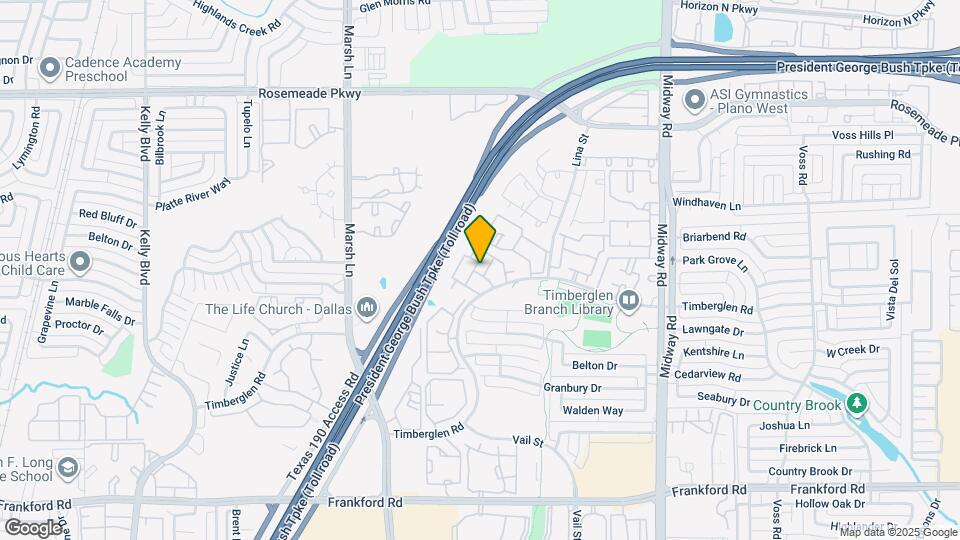 3737 Timberglen Rd, Unit 1111 Map and Location Details