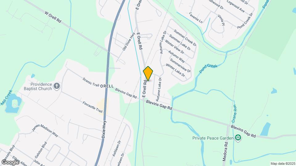 12609 E Orell Rd Map and Location Details