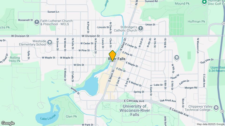 111 1/2 N Main St, Unit 3 Map and Location Details