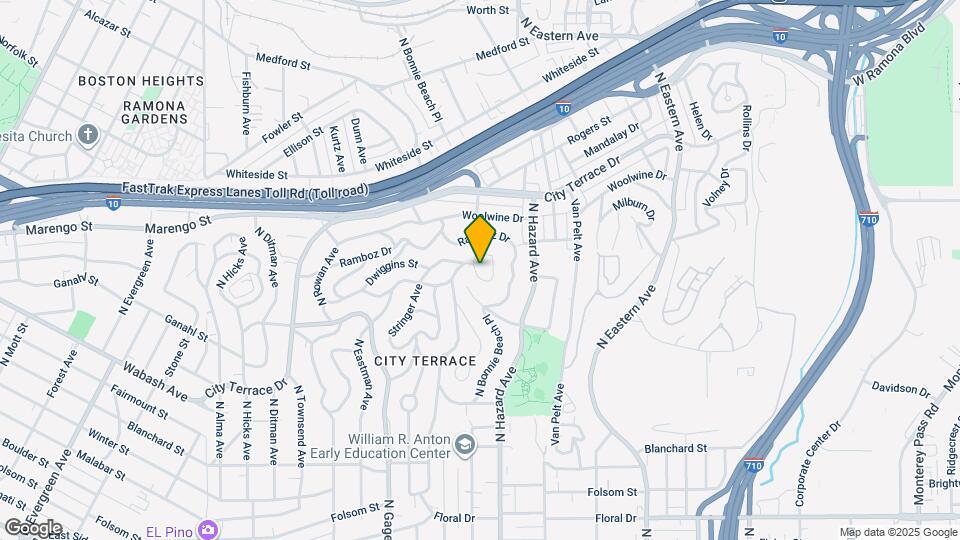 3917 Dwiggins St Map and Location Details