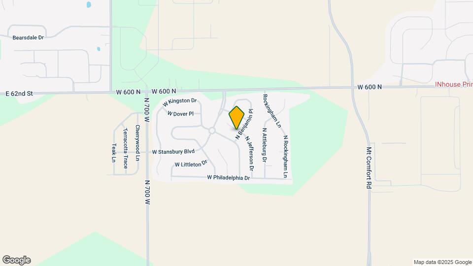6589 W Jefferson Ct Map and Location Details
