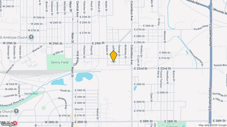 3121 Jefferson St Map and Location Details