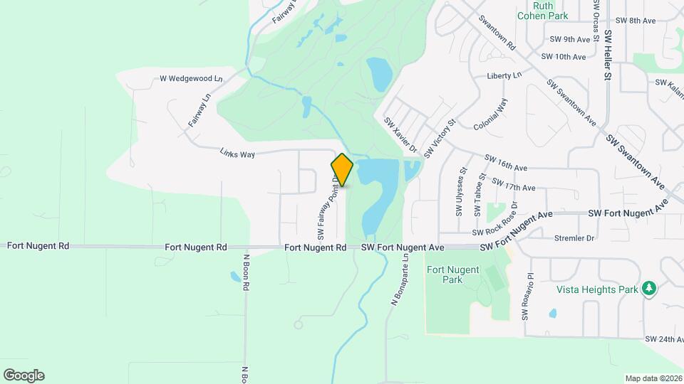 2722 SW Fairway Point Dr Map and Location Details