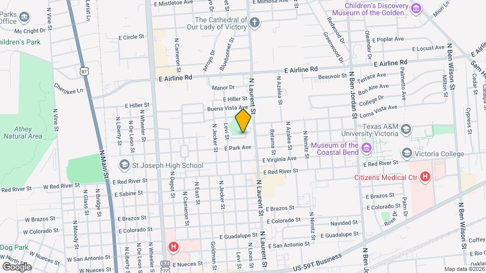 1204 E Warren Ave Map and Location Details