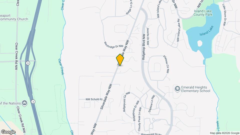12688 Silverdale Way NW Map and Location Details